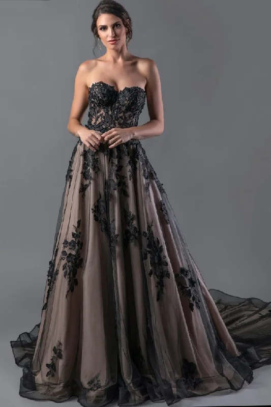 Jovani JB05361 Ball Gown Long Beaded Formal Dress