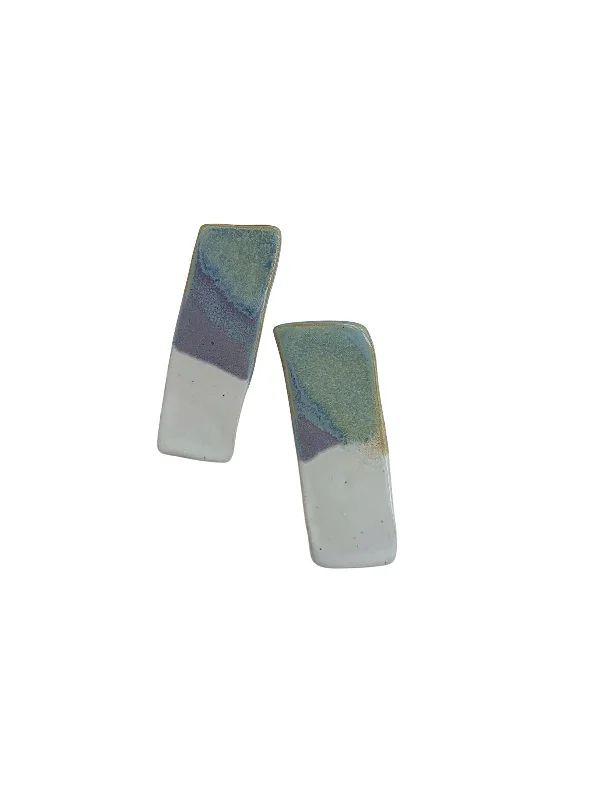 ZAINA ceramic stud earring