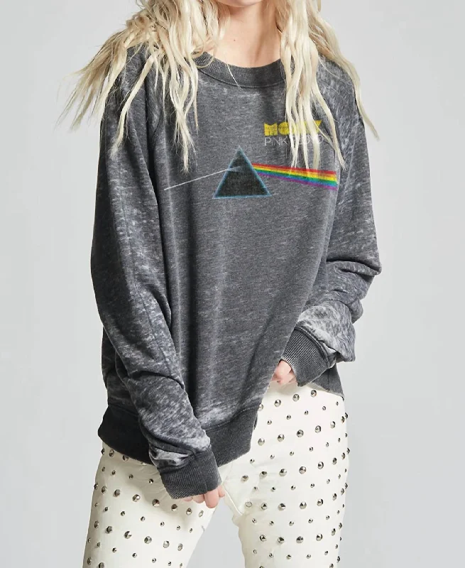 Pink Floyd "money" Fleece Sweatshirt In Black