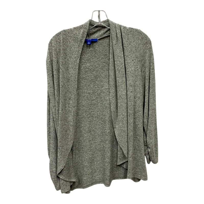 Cardigan By Apt 9 In Grey, Size:M