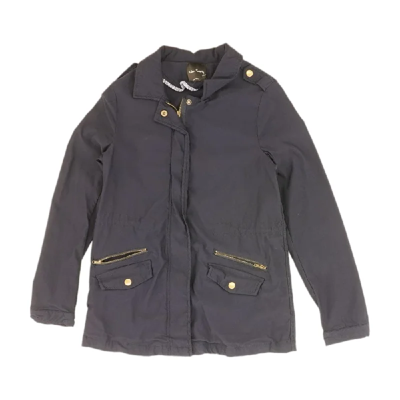 Navy Solid Lightweight Jacket