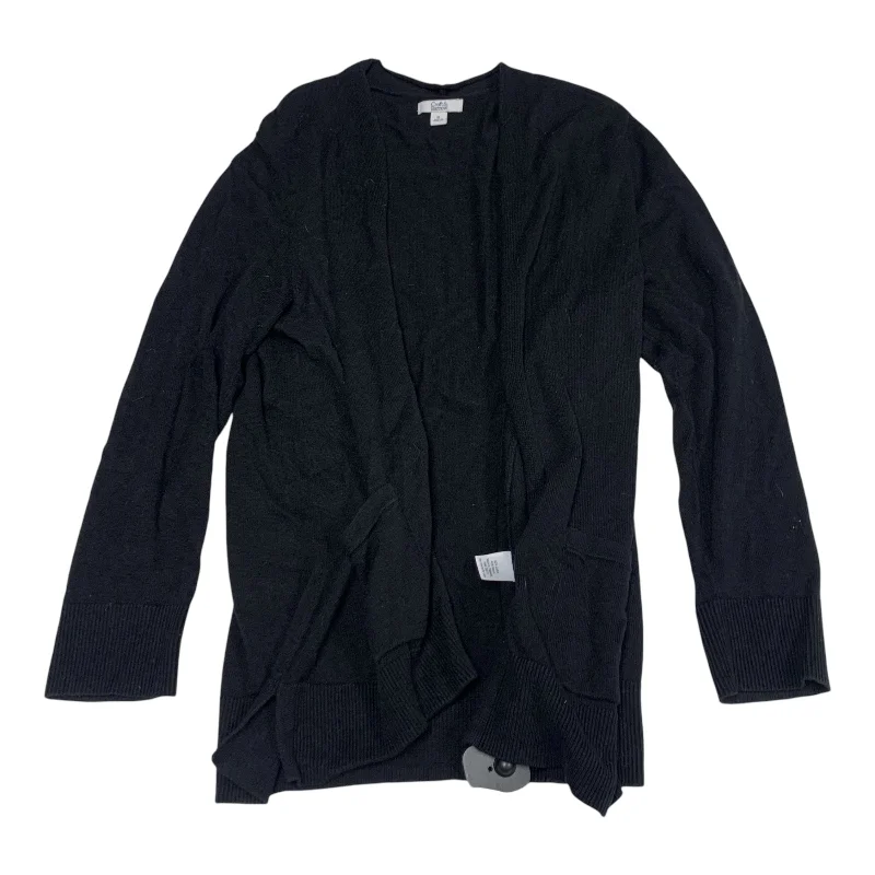 Cardigan By Croft And Barrow In Black, Size: Xl