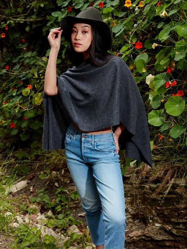 Cashmere Travel Poncho Wrap