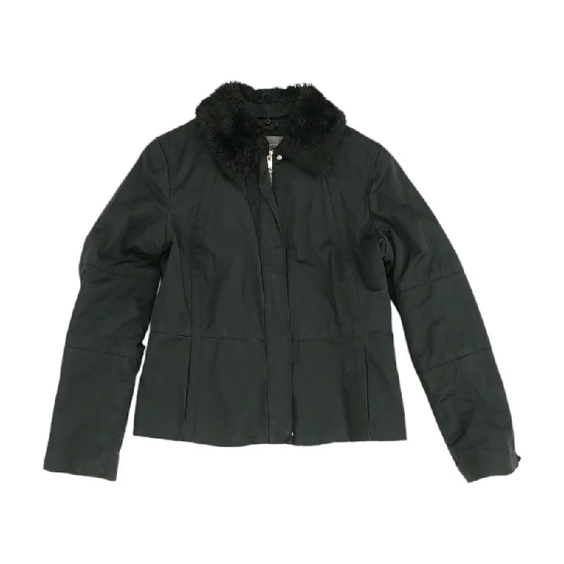 Black Solid Lightweight Jacket