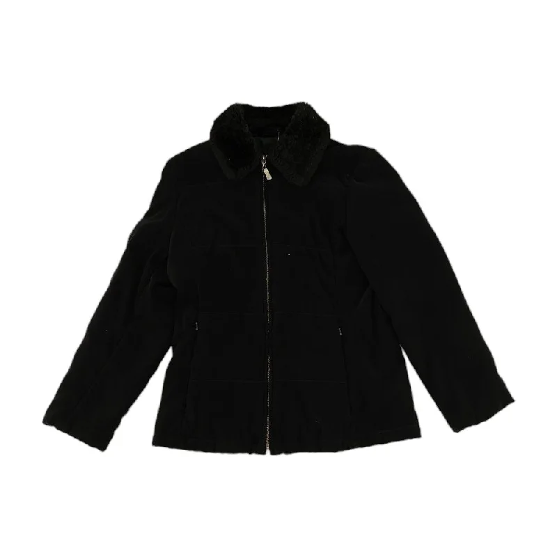 Black Solid Lightweight Jacket