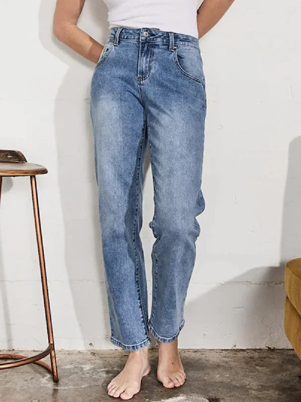 KIREINA STELLA STRAIGHT LEG JEAN