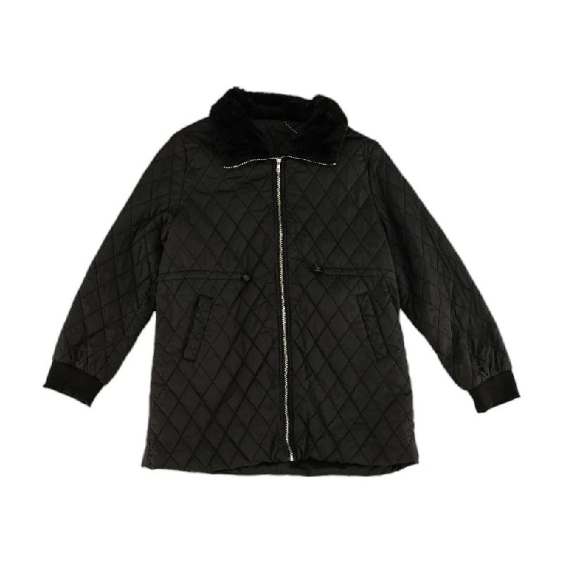 Black Solid Lightweight Jacket