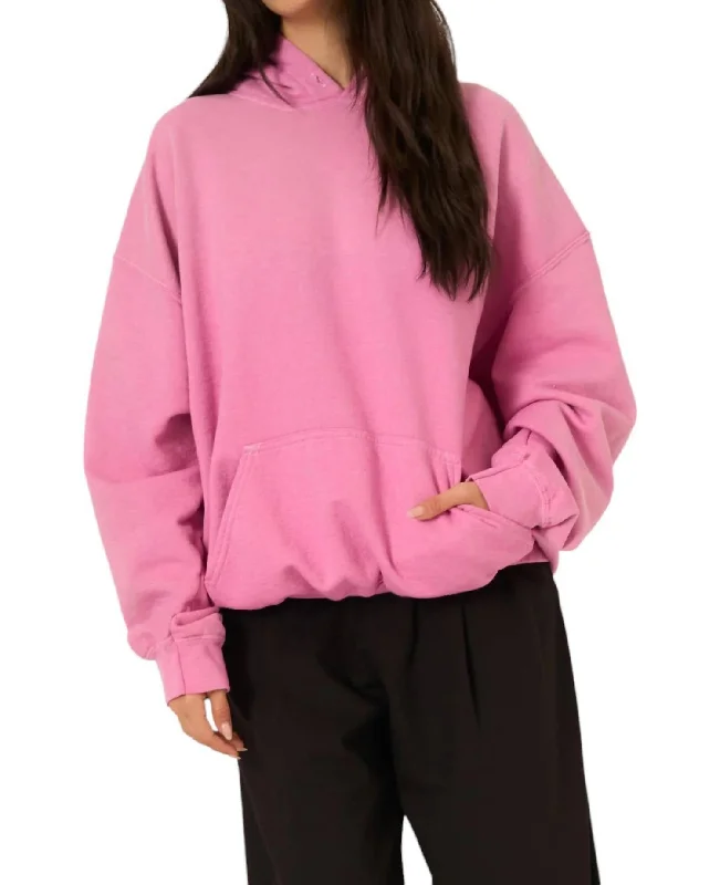 Lowen Hoodie In Rose Violet