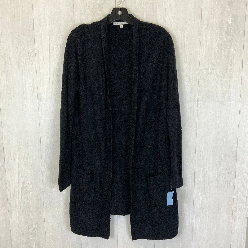 Sweater Cardigan By Clothes Mentor In Black, Size: S