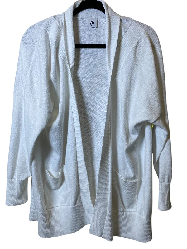 Cardigan By Cabi In White, Size: M