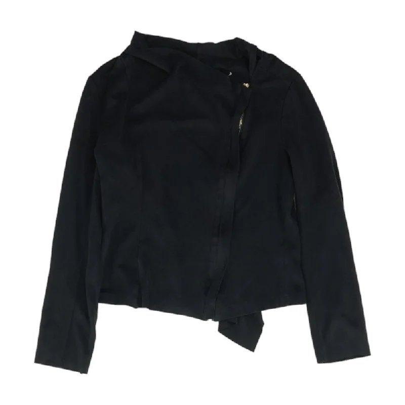 Black Solid Lightweight Jacket