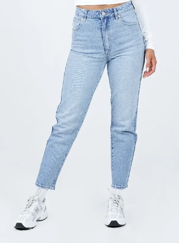 Abrand 94 High Slim Madelyn  Light Wash Denim