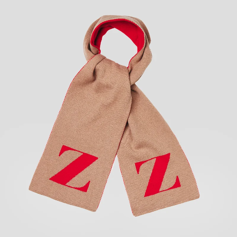 Alphabet Z Scarf