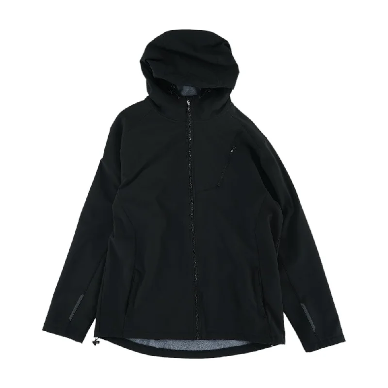 Black Solid Lightweight Jacket