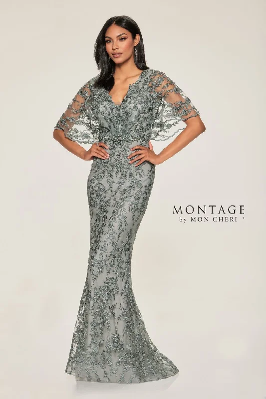 Montage M856 Long Mermaid Formal Dress