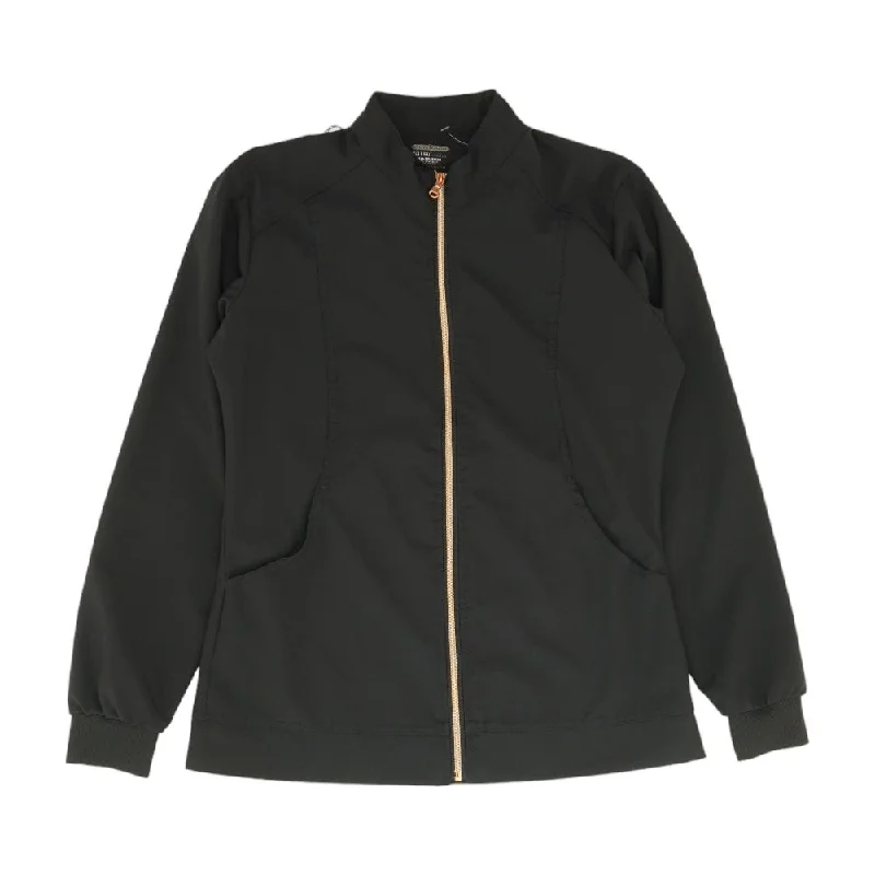 Black Solid Lightweight Jacket