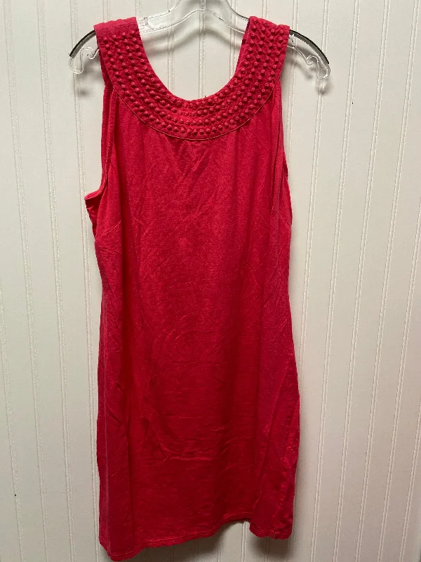 Pink Dress Designer Tommy Bahama, Size L