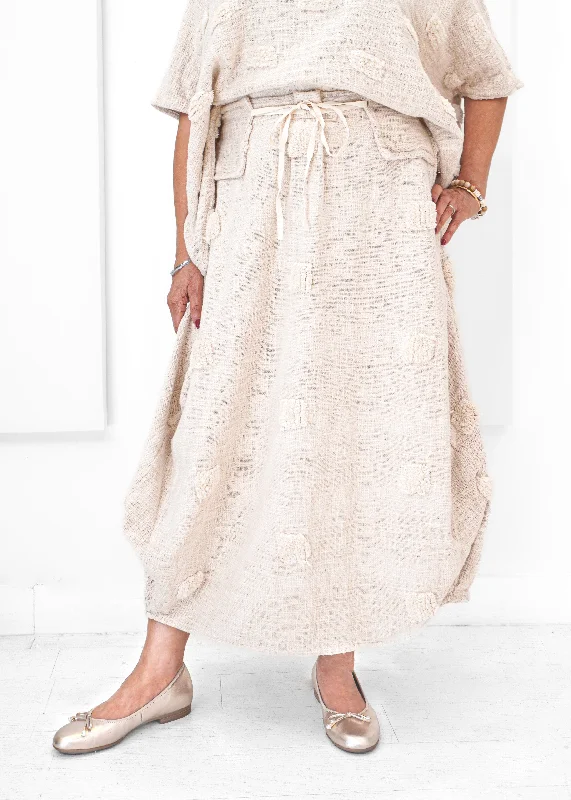 Paper Lace - Textured Skirt