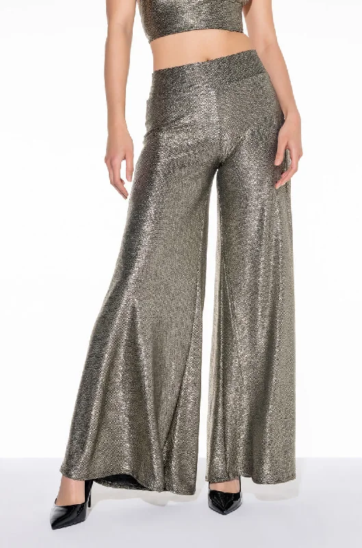 CAN'T TOP WON'T STOP WIDE LEG PALAZZO PANTS