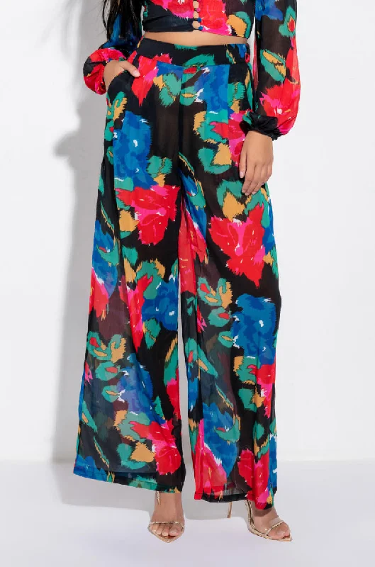 ELISABETTA WIDE LEG PALAZZO PANT