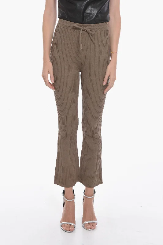 Nanushka Ribbed Knit Pants