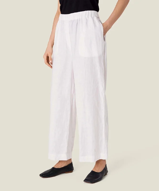 Parini Trousers In White