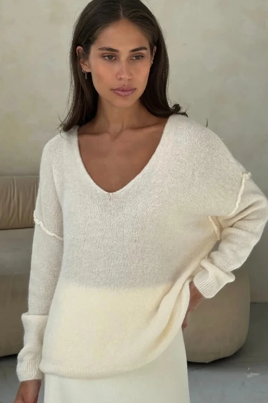 Charli - Hailey Sweater (ivory)